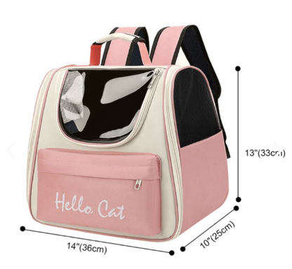 Maleta para mascotas perro-gato
